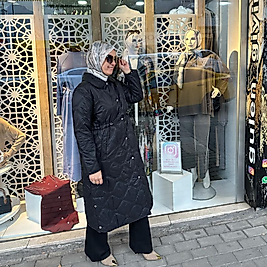 Belen çıtçıtlı mont