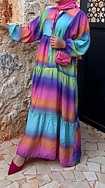 Gökkuşağı Elbise