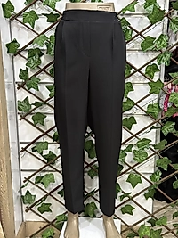 KUMAŞ BELİ LASTİKLİ PANTALON