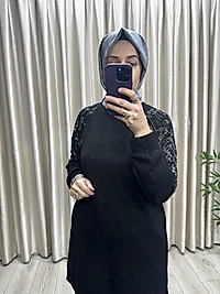 Szn omuz taşlı tunik