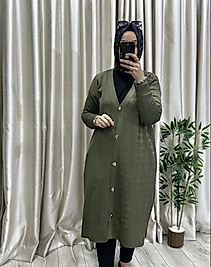 Kazayağı desen hırka