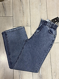 Likralı bol paça kot