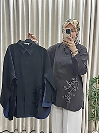 Tansel taşlı tunik