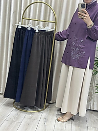 Bol paça etekli Pantalon