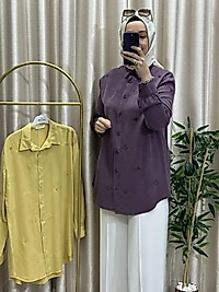 Kalpli tansel gömlek